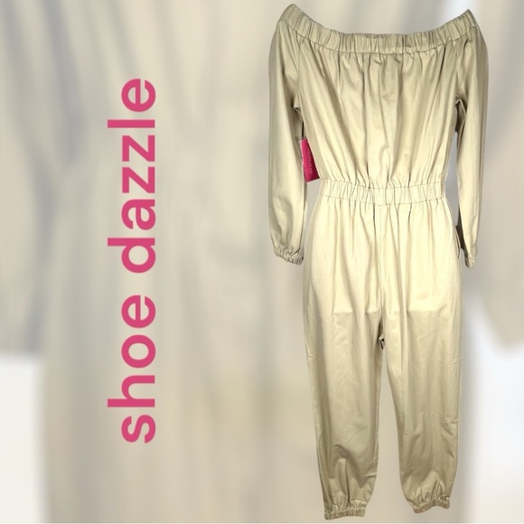 Shoe Dazzle | NWT! | Off-The-Shoulder Jumpsuit - Picture 2 of 5